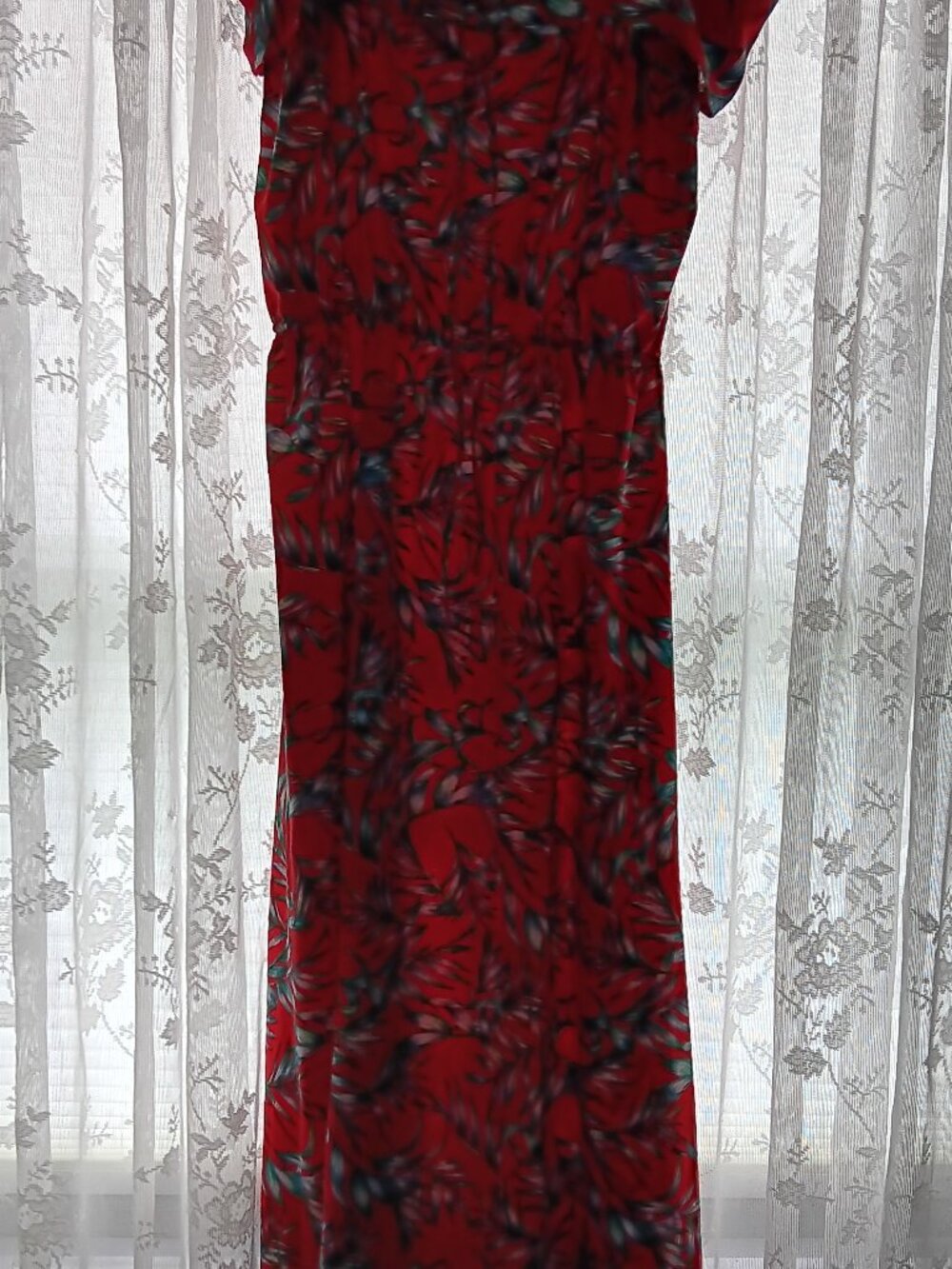Summer Red Dress